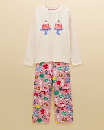 Joules Lyla Puddings Pyjama Set