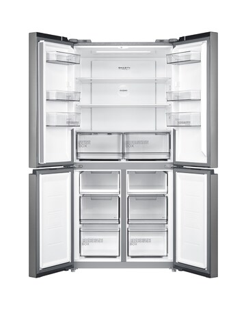 Midea Multi-Door Fridge Freezer - Inox