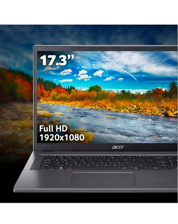 Acer Aspire Go 17.3in Laptop - Intel Core 3 8GB 128GB - Iron