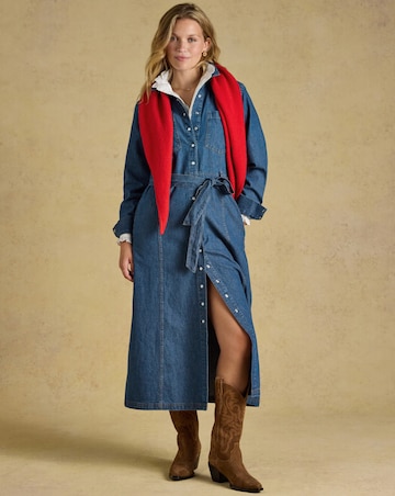 Joules Denim Western Dress