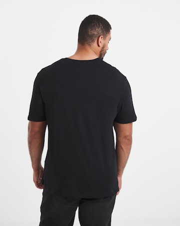 Jack & Jones Graphic Logo Tee - Black