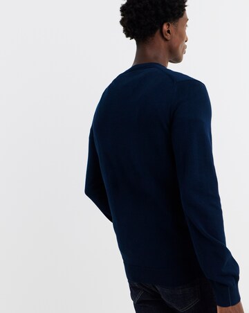 Lacoste Classic Crew Neck Sweater - Navy