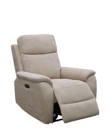 Aspire Kingsmere Fabric Power Recliner Armchair