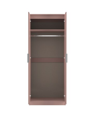 Humber Ready Assembled 2 Door Mirrored Wardrobe - Kids