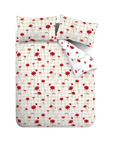 Catherine Lansfield Poppy Duvet Cover Set