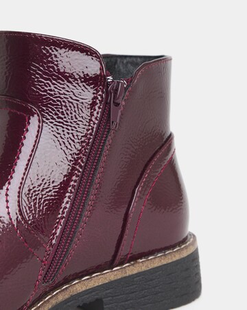 Cushion Walk Side Zip Chelsea Boot Crepe Sole - Wide Fit (E)