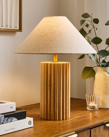 Rowen Ribbed Table Lamp