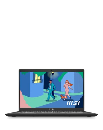 MSI Modern 15.6in Laptop - AMD Ryzen7 8GB 512GB - Black