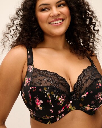 Elomi Lucie Plunge Wired Stretch Bra Floral