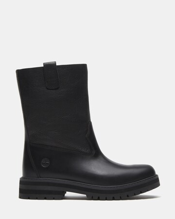 Timberland Black Britton Drive Pull On Boots - Standard Fit (D)