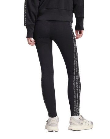 adidas 3 Stripe Leopard Print Legging