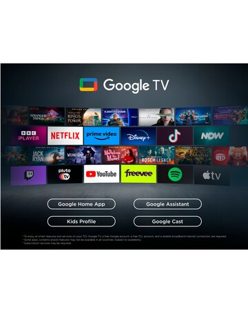 TCL 55C6K-UK 55in 4K Mini LED HDR Smart Fire TV with Freely