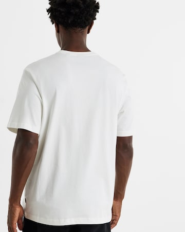 Only & Sons ACDC Relaxed Fit T-Shirt - Off White