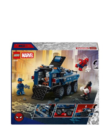 LEGO Marvel Spider Man Prison Transport Chase 76349