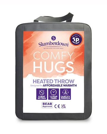 Slumberdown Comfy Hugs Heated Throw