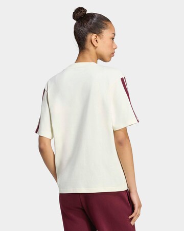 adidas 3 Stripe Boyfriend T-Shirt