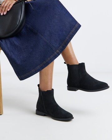 Emma Classic Chelsea Ankle Boots - Extra Wide Fit (EEE)
