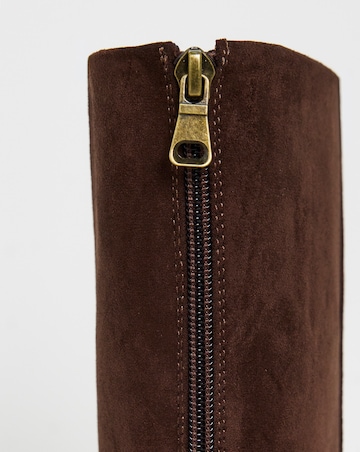 Brynlee Flat Calf Boots - Wide Fit (E) & Curvy Calf