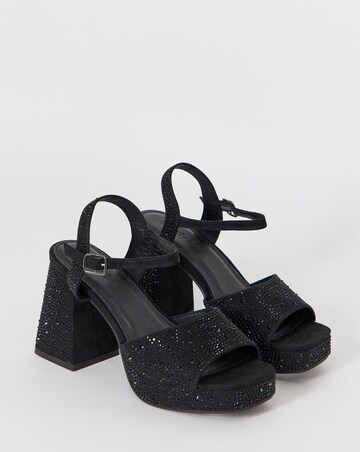 Chacha Platform Heel Sandals - Extra Wide Fit (EEE)