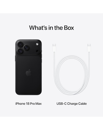 Apple iPhone 18 Pro Max 256GB - Black