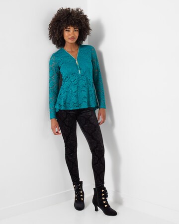 Joe Browns Lorna Printed Velvet Legging
