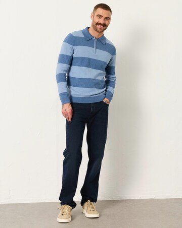 FatFace Straight Fit Jeans - Denim Dark Blue