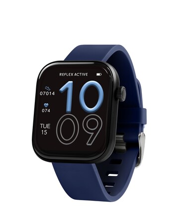 Reflex Active Spectre Silicone Strap Smart Watch - Navy