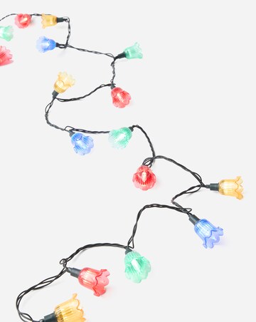 Multicolour Retro Petal LED String Lights