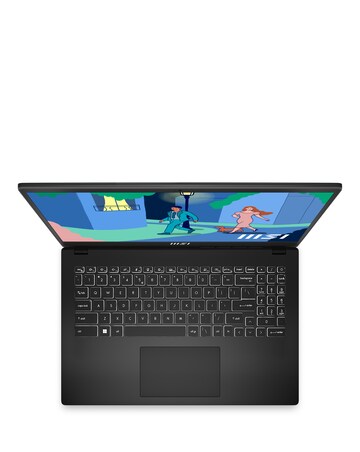 MSI Modern 15.6in Laptop - AMD Ryzen7 8GB 512GB - Black