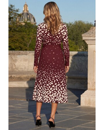 Sosandar Gradiant Spot Print Shirt Dress