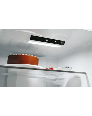 Hoover HONCQ2T618EBK 185cm Fridge Freezer Black + Install