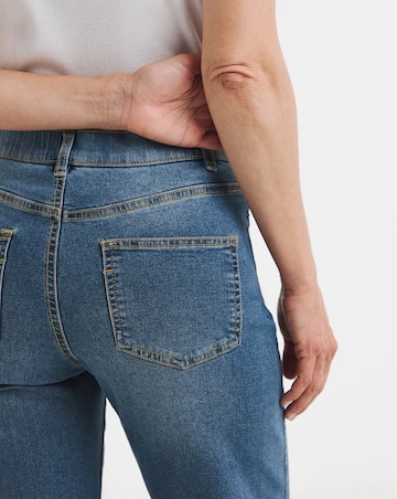 24/7 Mid Wash Wide Leg Jeans