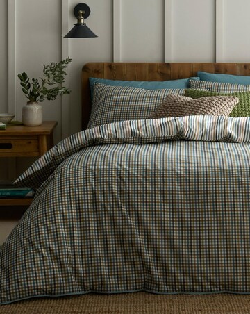 Appletree Micro Check Duvet Cover Set