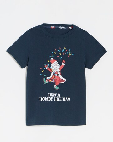 Pretty Secrets Western Santa Family Pyjamas - Kids