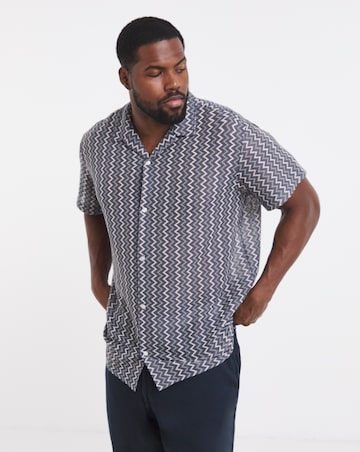 Jack & Jones Montauk Crochet Shirt