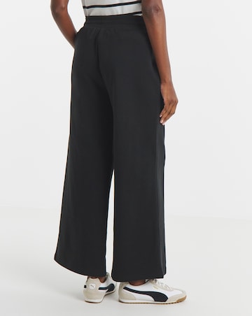 Black Wide Leg Jogger