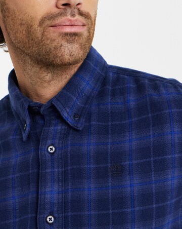 Timberland Flannel Check Shirt - Navy
