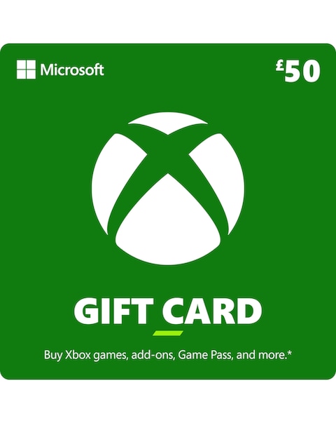 Xbox £50 Gift Card (Digital Download)
