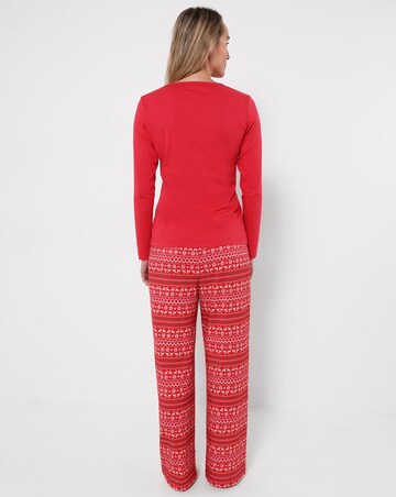 Joe Browns Leaping Reindeer PJ Set