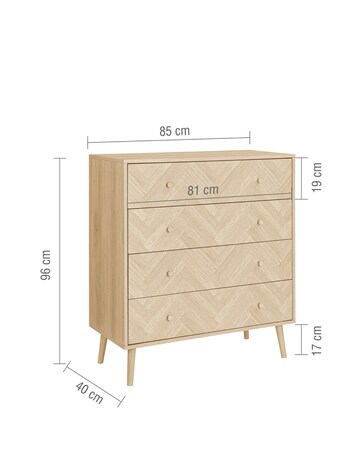 Herringford 4 Drawer Chest