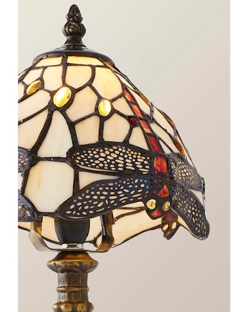 ValueLights Tiffany Dragonfly Table Lamp