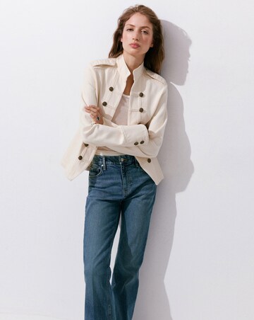 Mango Violeta High Rise Flared Jean