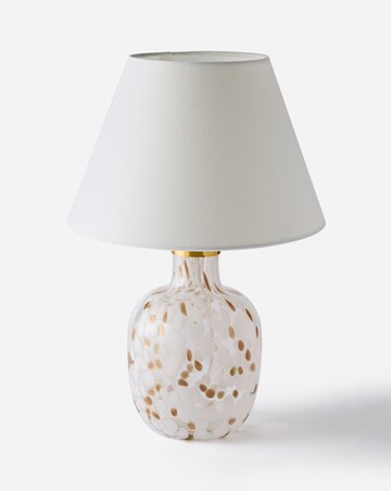 Lydia Sparkling Confetti Glass Table Lamp