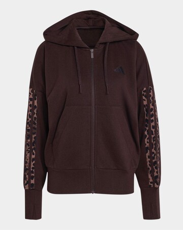 adidas 3 Stripes Full Zip Hoodie