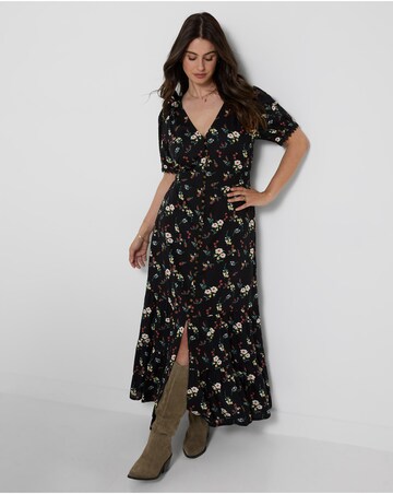 Joe Browns Darling Ditsy Button Through Maxi Dress