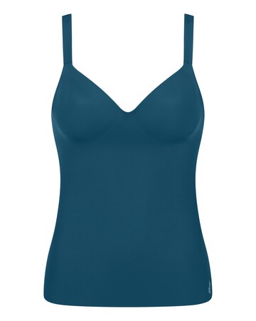 Sloggi Zero Feel The Up Bra Support Vest Teal