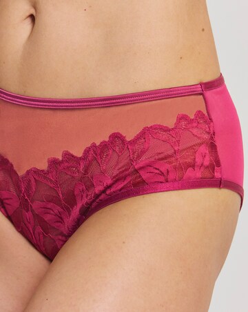 Pretty Serets Leaf Lace Brief