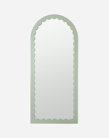 Dalia Scallop Arched Leaner Mirror