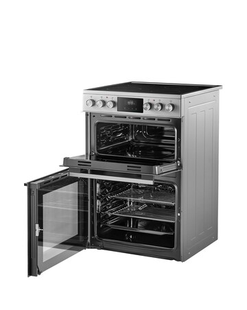 Midea 60cm Freestanding Electric Cooker - Stainless Steel + Installation
