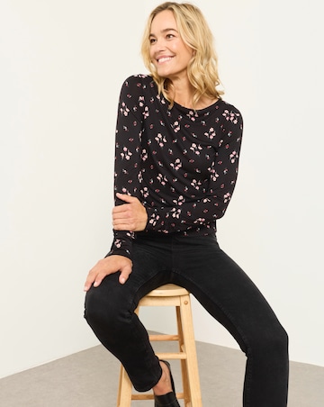 FatFace Ruby Roses Printed Top
